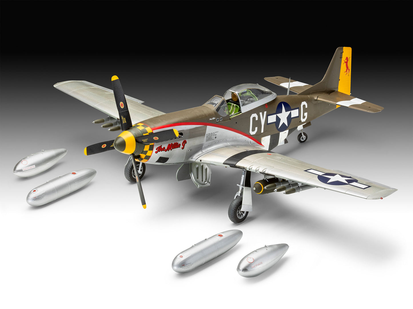 US P-51 D Mustang Late Version (1:32 Scale) Model Kit