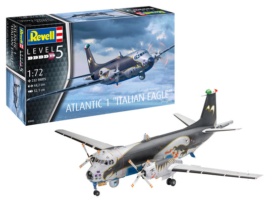 Italian Breguet Atlantic 1 Italian Eagle (1:72 Scale) Model Kit