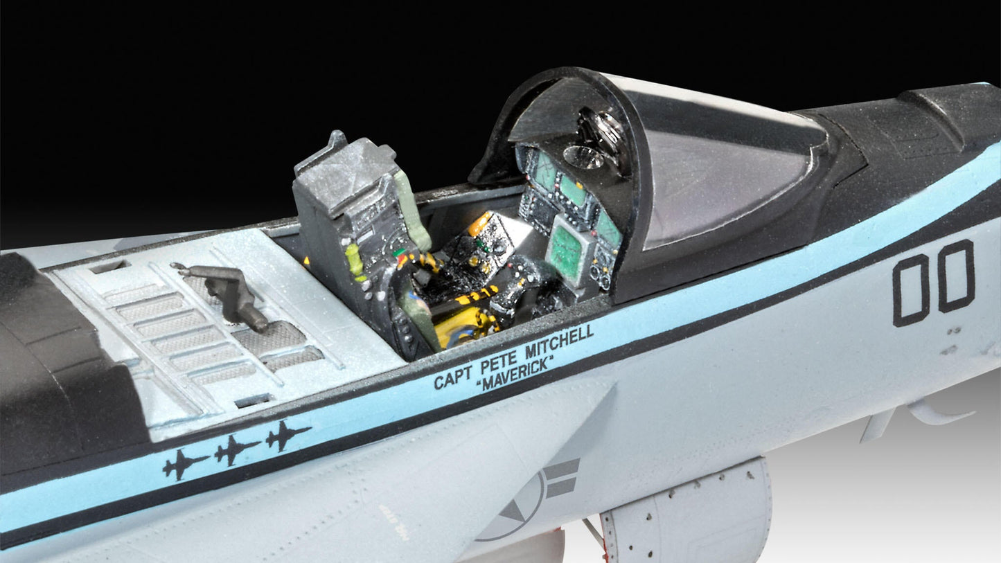 Maverick's F/A-18E Super Hornet "Top Gun Maverick" model kit