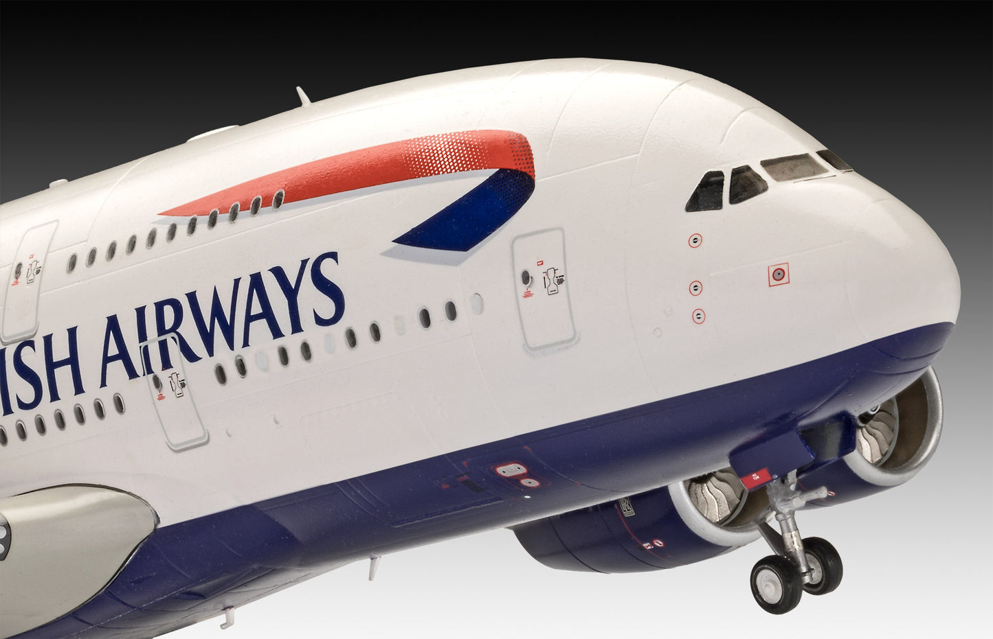 Airbus A380-800 "British Airways" (1:144 Scale) Model Kit