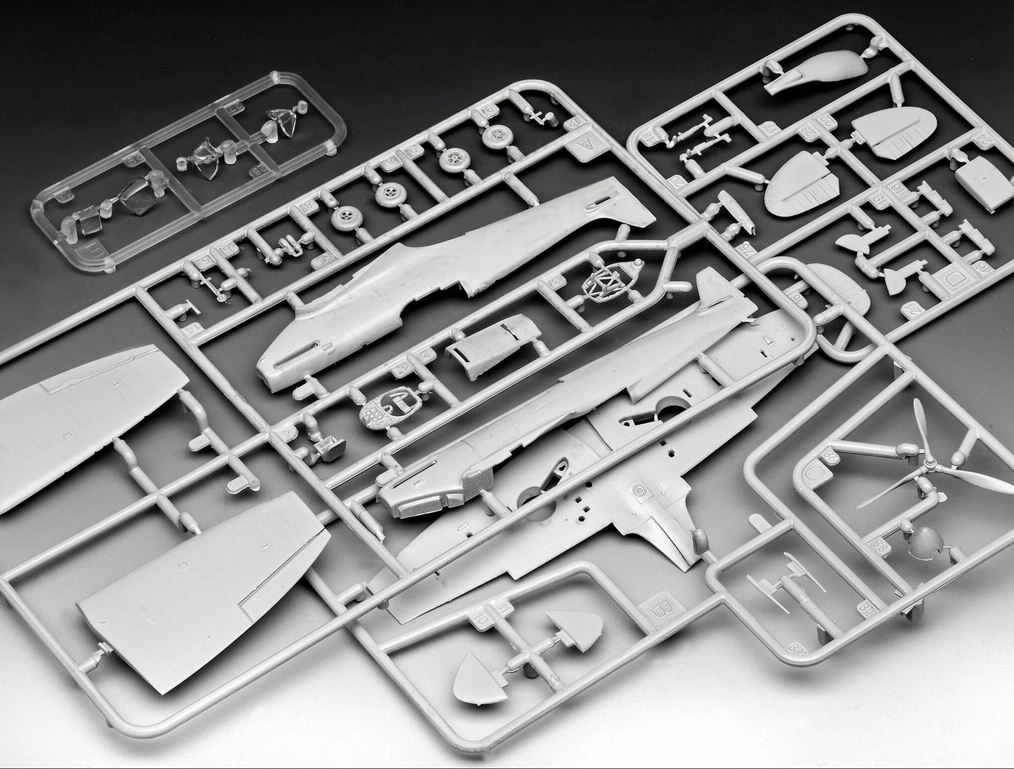 Spitfire Mk.IIa Model Kit