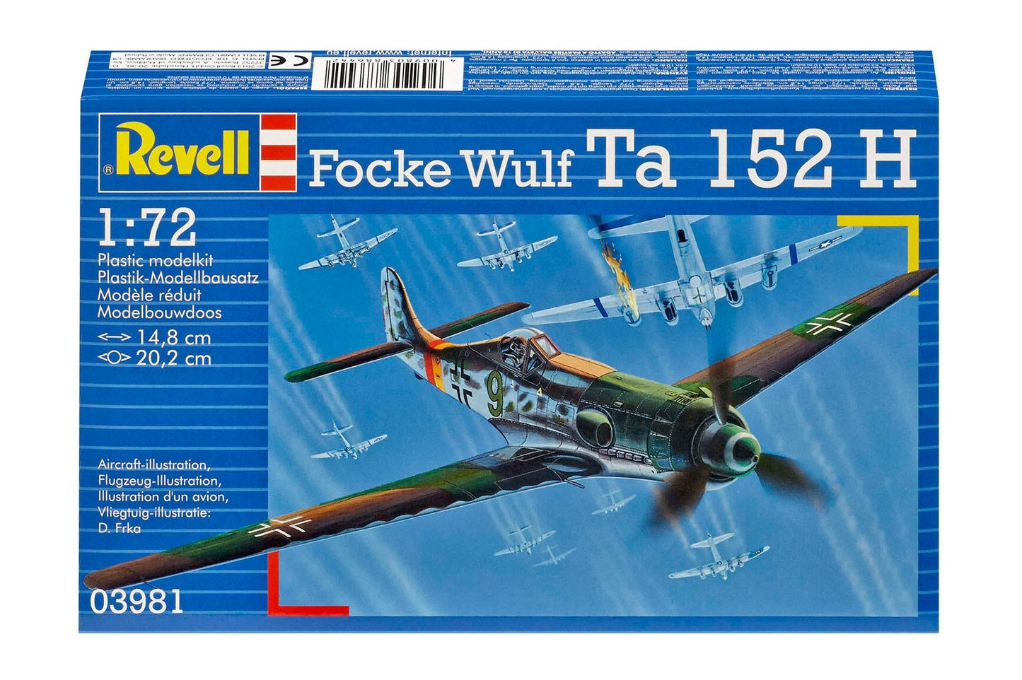 Focke Wulf Ta 152 H model kit