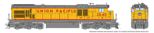 HO C36-7 (DC/DCC/Sound): Union Pacific - 1996 Renumber: #2640