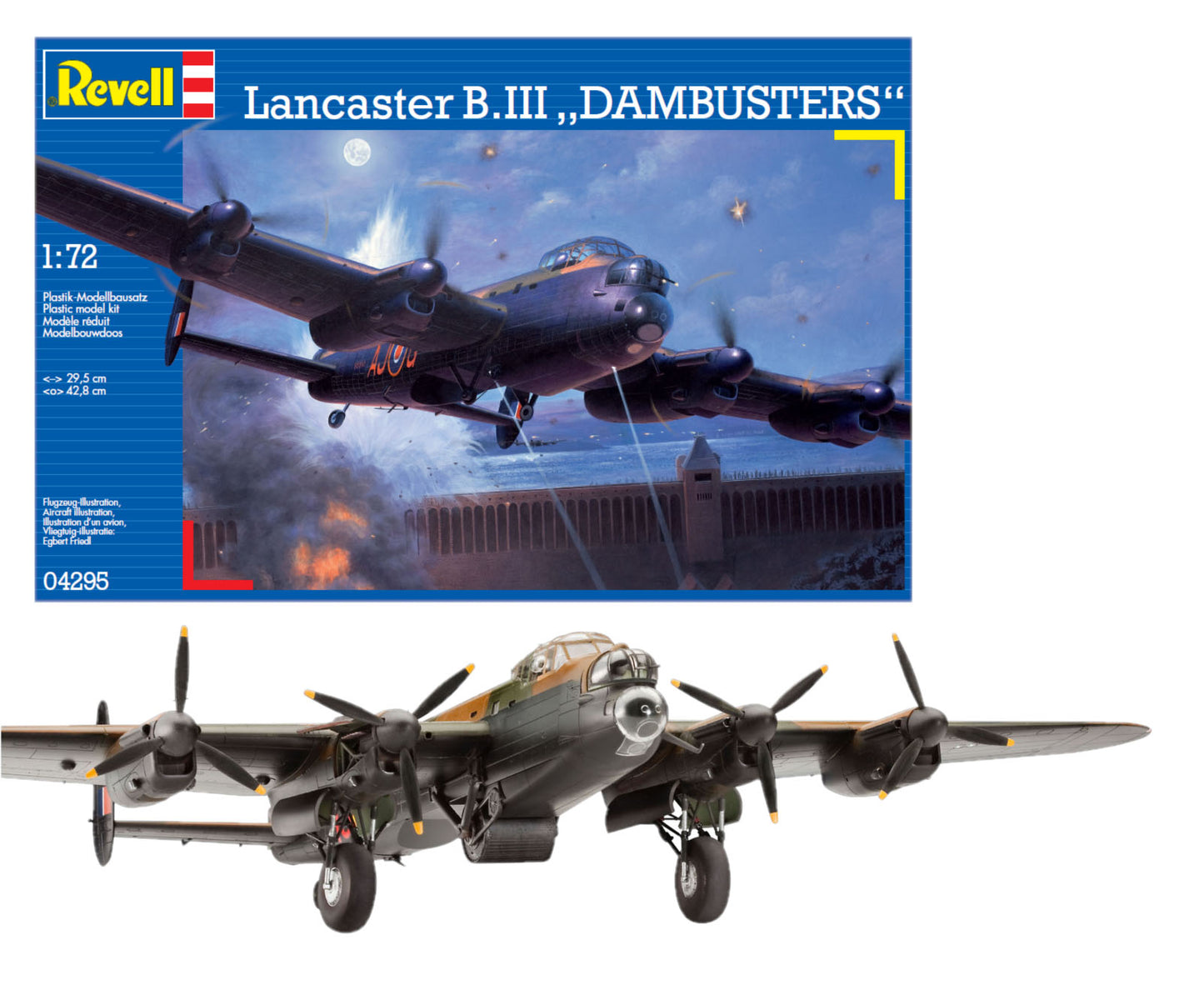 Avro Lancaster (1:72 Scale) Model Kit