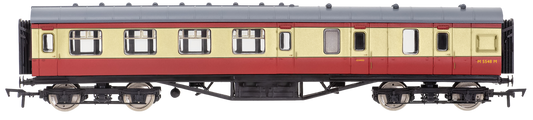 4P-010-402 57ft Stanier Corridor Brake Composite M5545M BR Carmine & Cream