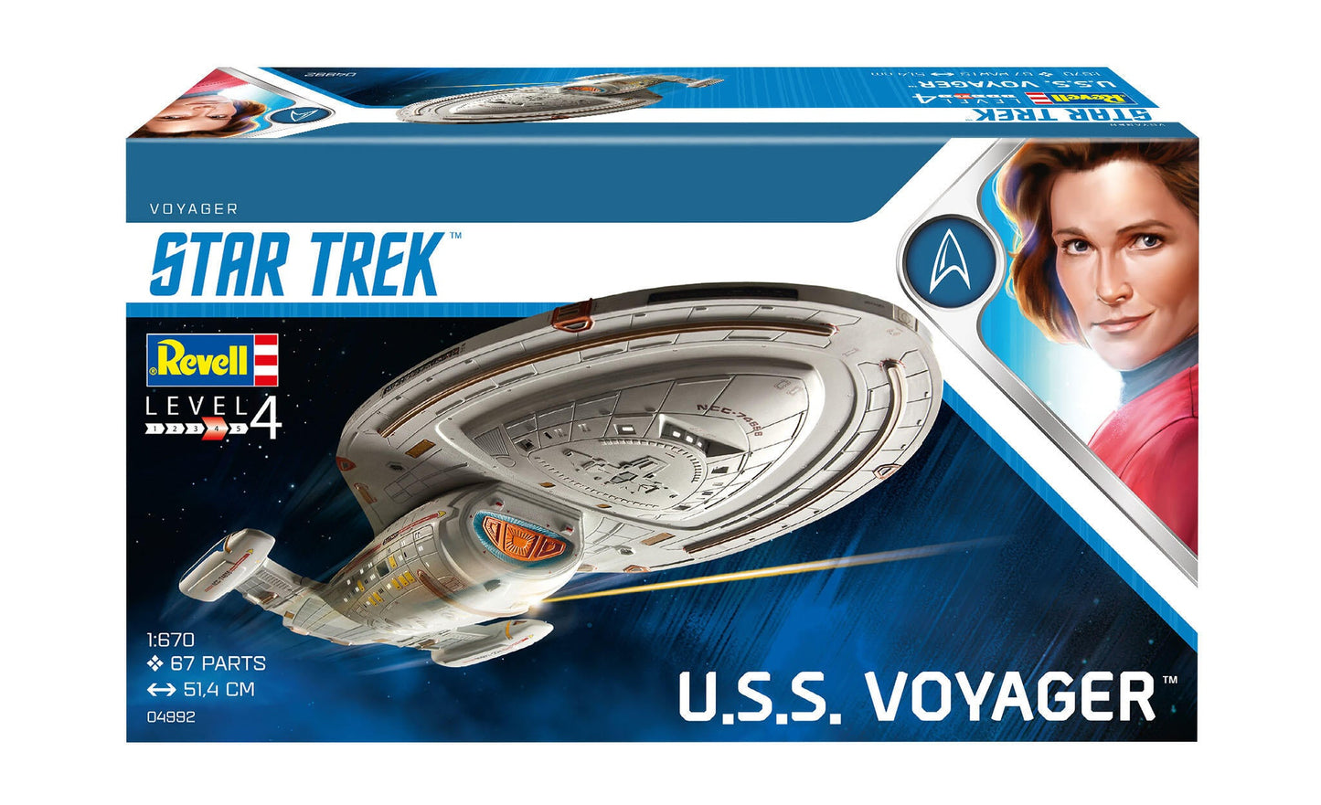 U.S.S. Voyager NCC-74656 (Star Trek: Voyager) model kit