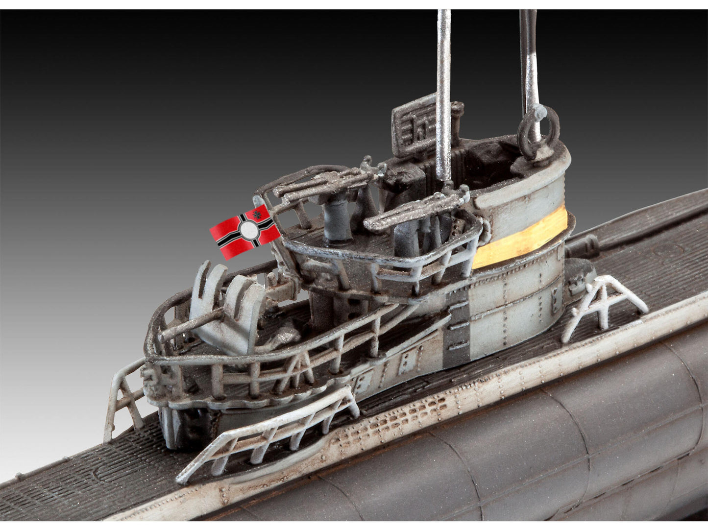 05154 German Submarine Type VII C/41 Model Kit