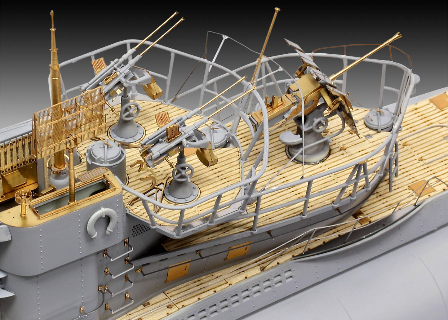 German Submarine Type VII C/41 Model Kit