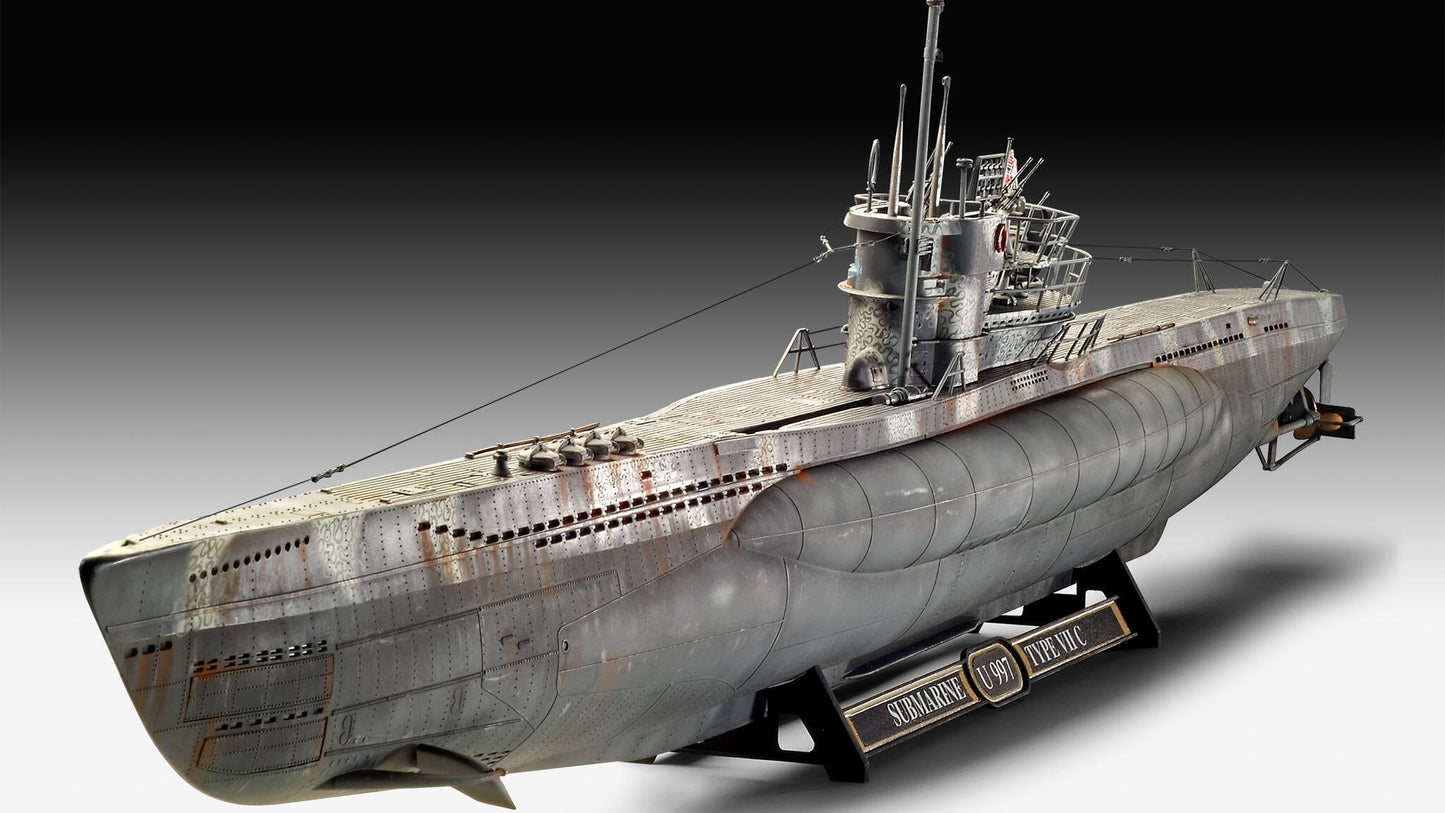 German Submarine Type VII C/41 Model Kit