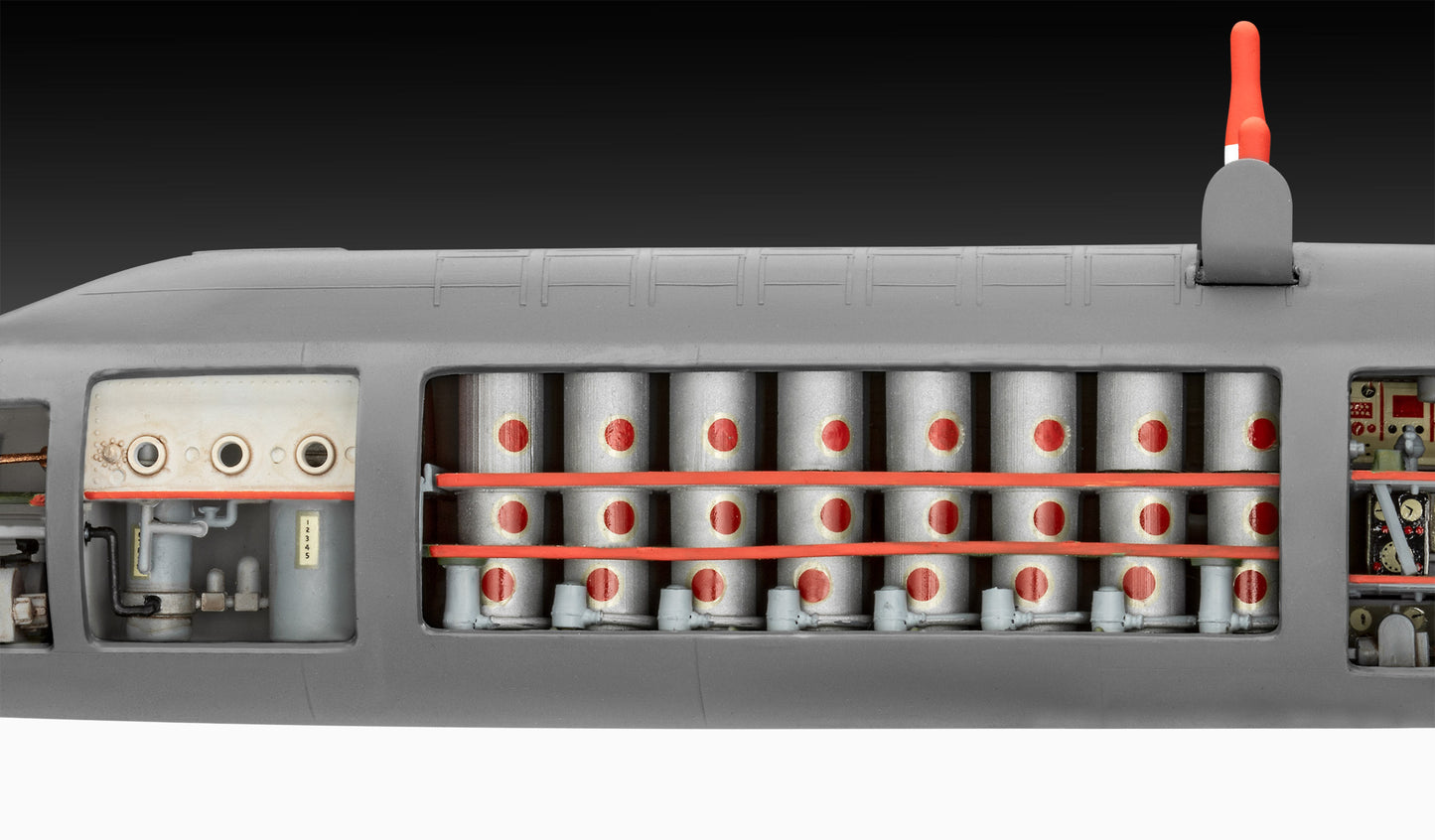 S.S.B. Abraham Lincoln with Interior Model Kit