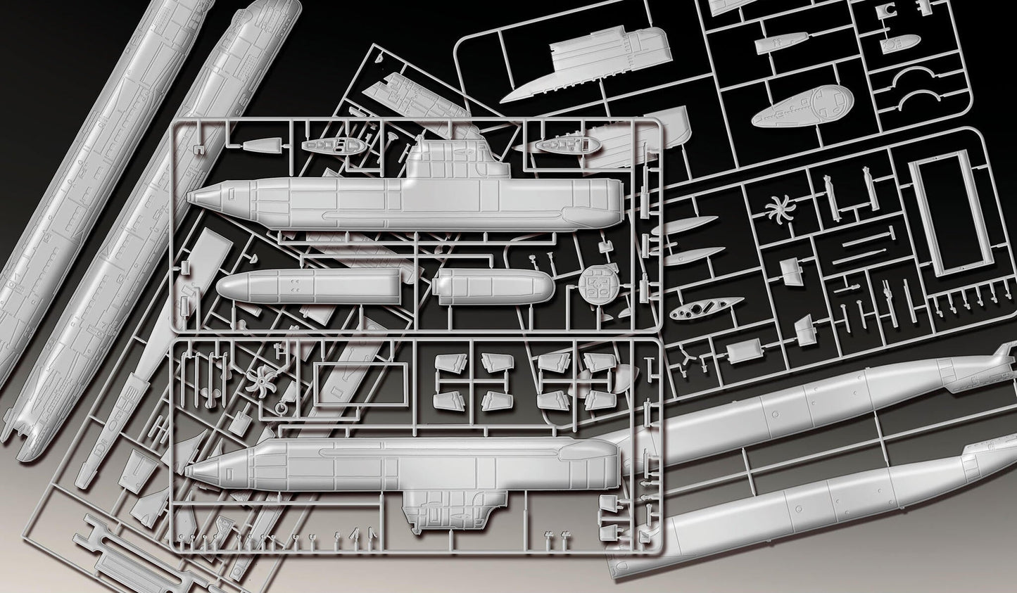 70 years of the German Armed Forces: Wilhelm Bauer, Type 206A, Class2 Model Kit