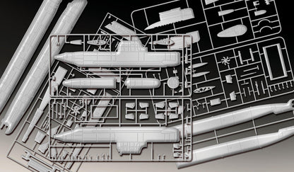 70 years of the German Armed Forces: Wilhelm Bauer, Type 206A, Class2 Model Kit