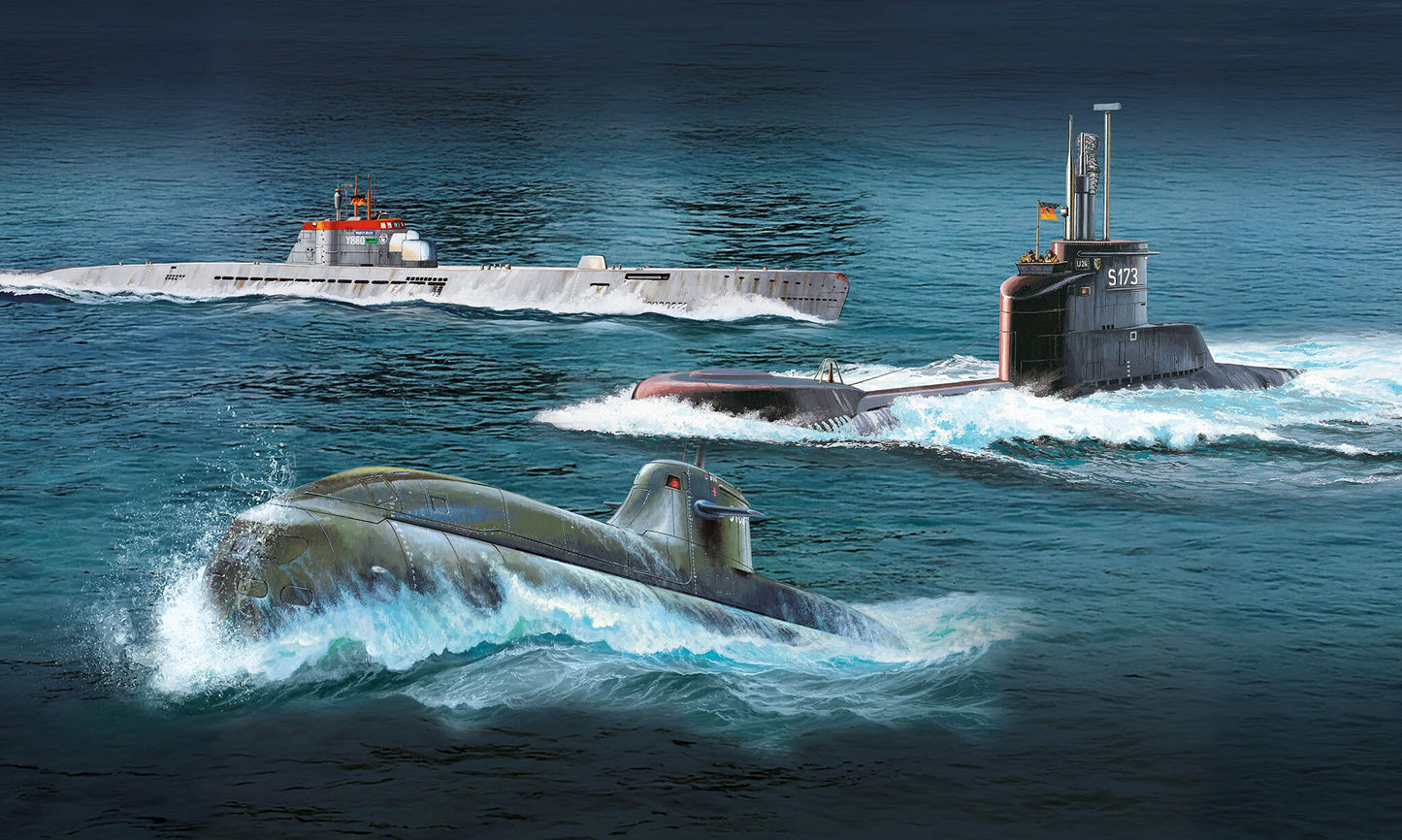 70 years of the German Armed Forces: Wilhelm Bauer, Type 206A, Class2 Model Kit