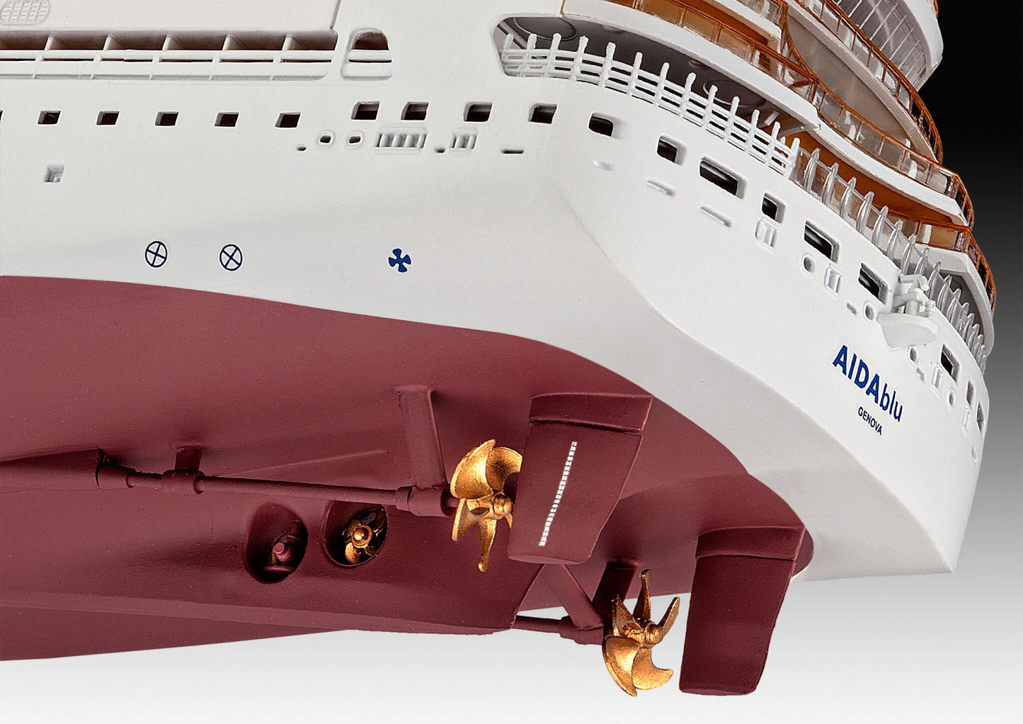 Cruise Ship AIDA (AIDAblu, sol, mar or stella) Model Kit