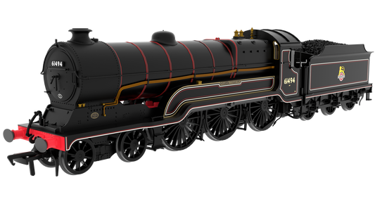 812509 LNER B2 Class 4-6-0 No.61494 'City of Sheffield' - 'What-If' BR Early Crest Lined Black Steam Locomotive - DCC Sound