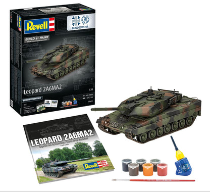 70 years of the German Armed Forces: Leopard 2 A6A2 "Exclusive Edi Model Kit