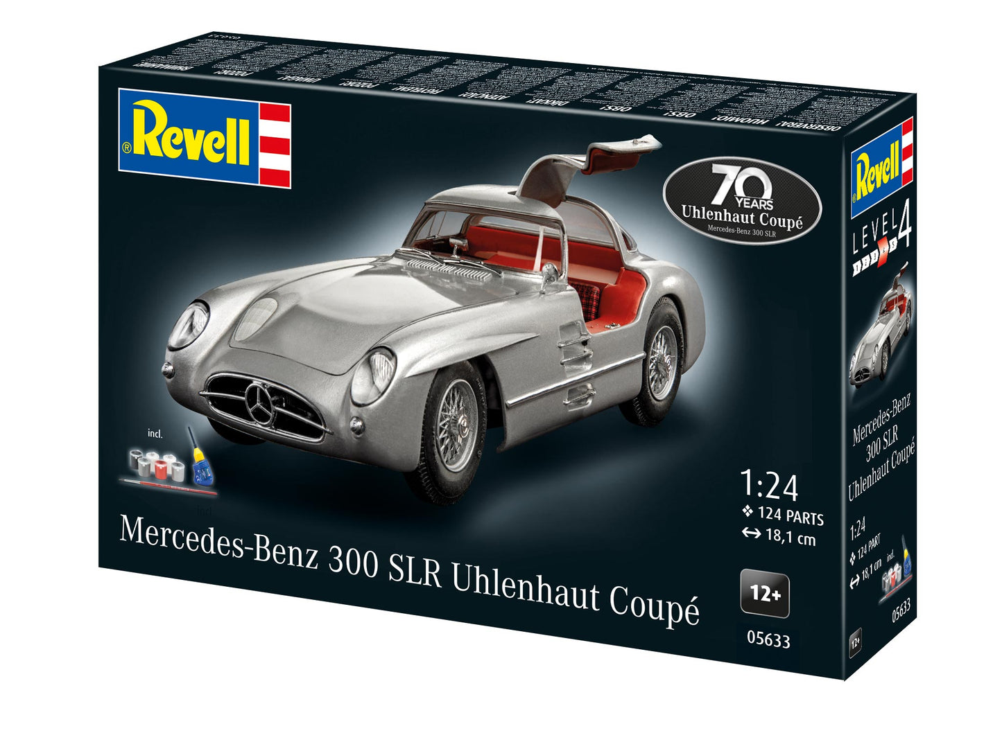 Gift Set Mercedes-Benz 300 SLR 70th Anniversary Model Kit
