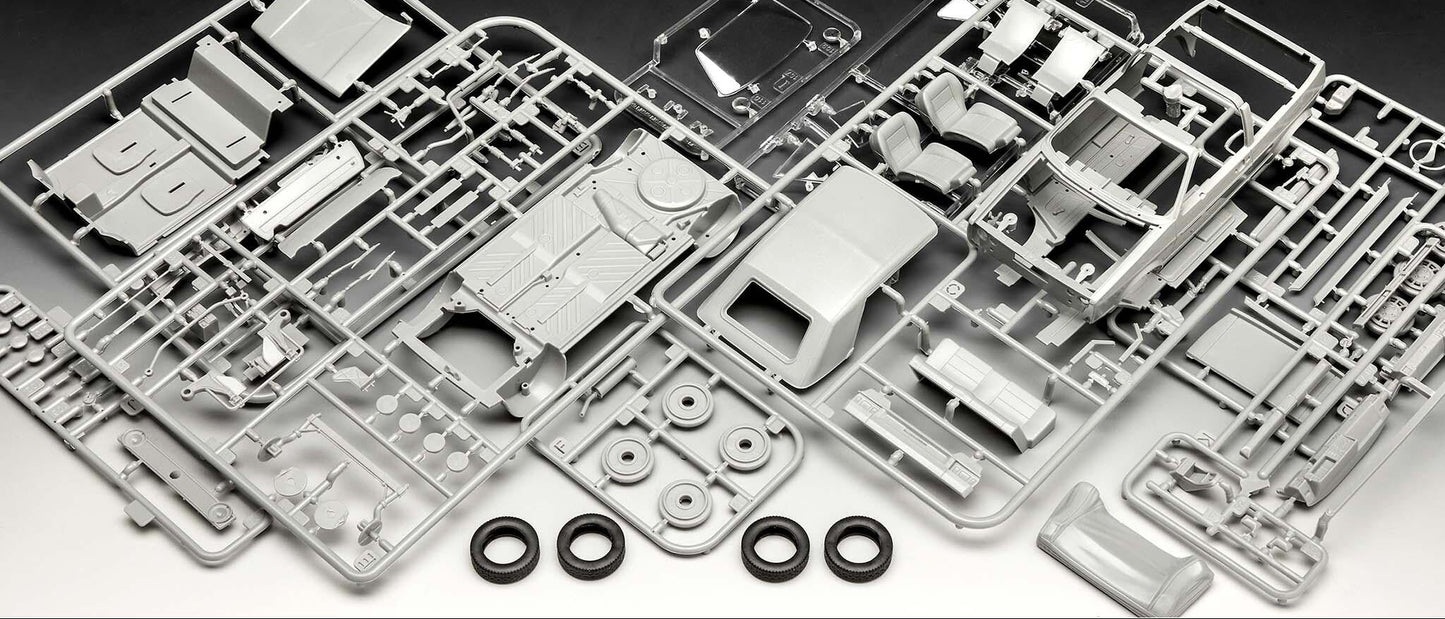 50 Years of the VW Golf 1 Model Kit