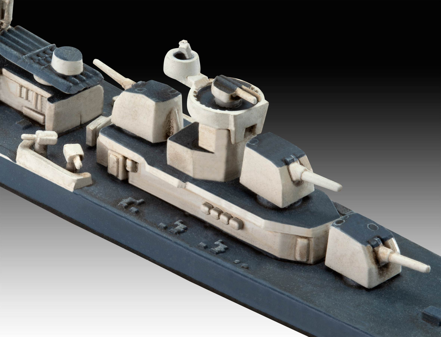 Gift Set Pacific Warriors (USS Fletcher & Indianapolis) Model Kit