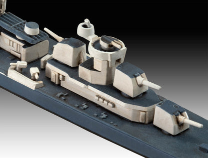 Gift Set Pacific Warriors (USS Fletcher & Indianapolis) Model Kit