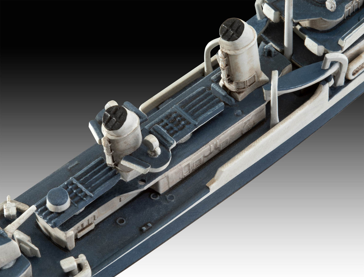 Gift Set Pacific Warriors (USS Fletcher & Indianapolis) Model Kit