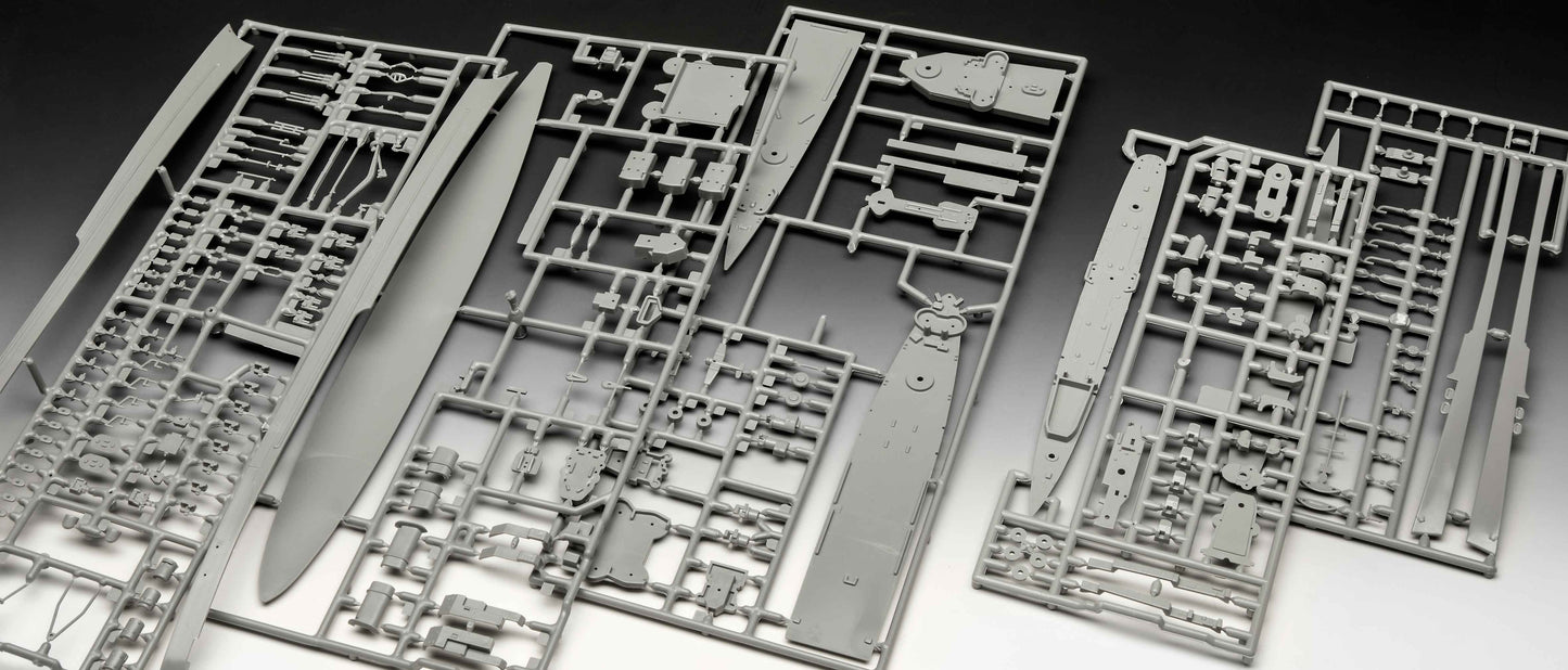 Gift Set Pacific Warriors (USS Fletcher & Indianapolis) Model Kit