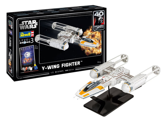 Return of the Jedi 40th Y-Wing Fighter (1:72 Scale) Model Kit