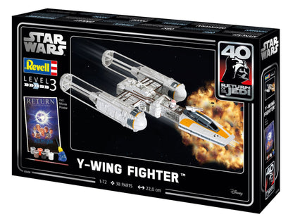 Return of the Jedi 40th Y-Wing Fighter (1:72 Scale) Model Kit