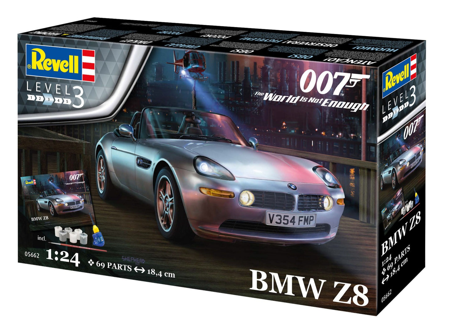 James Bond BMW Z8 Gift Set (1:24 Scale) Kit