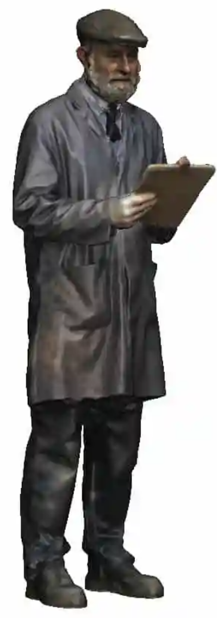 O Gauge - Trade & Services - Fitter with clipboard