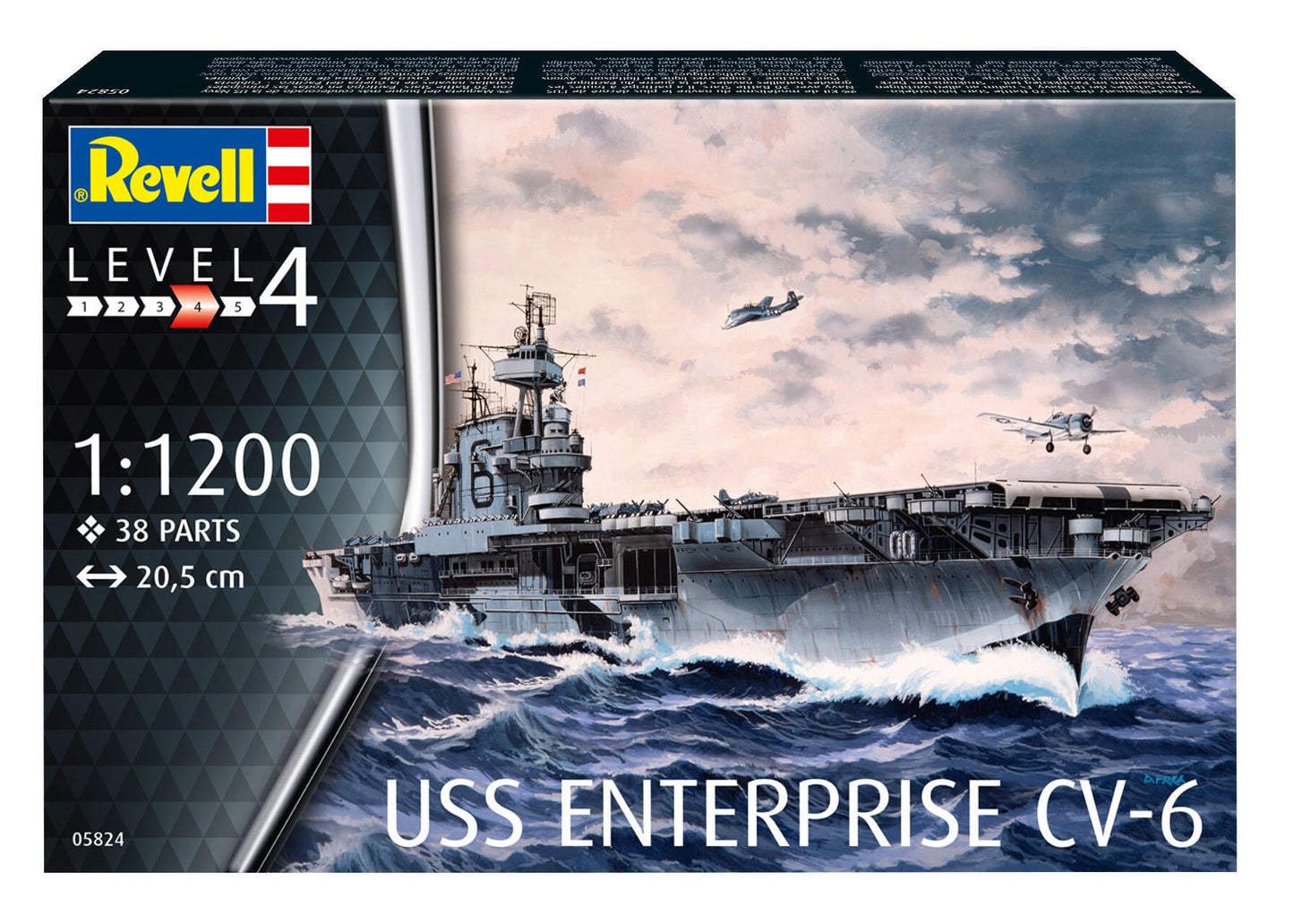 USS Enterprise CV-6 model kit