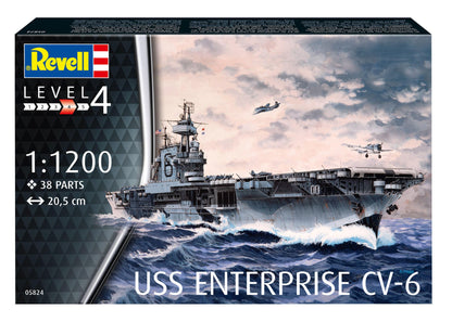 USS Enterprise CV-6 model kit