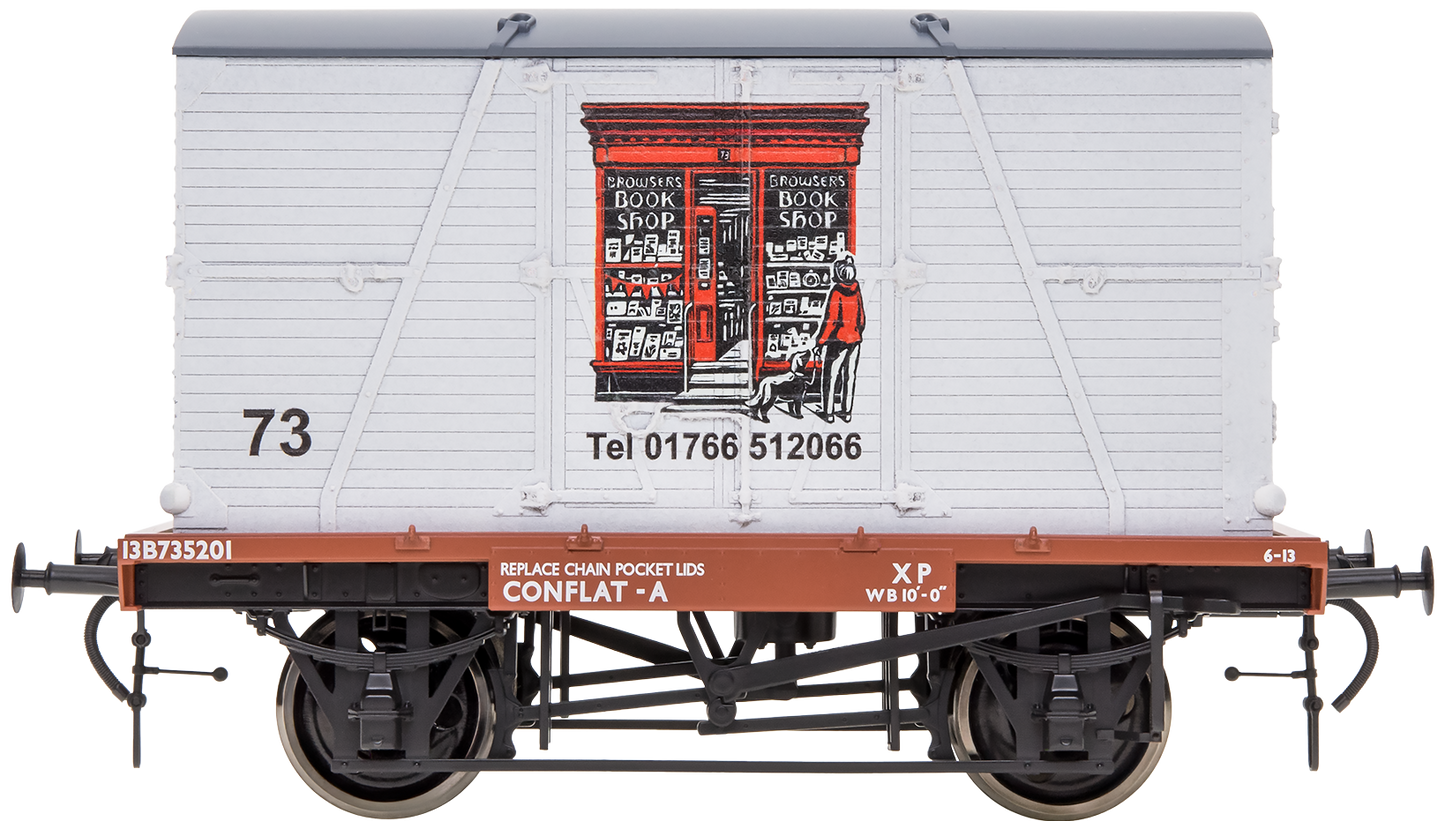 Ventilated Van Browsers Bookshop - Weathering