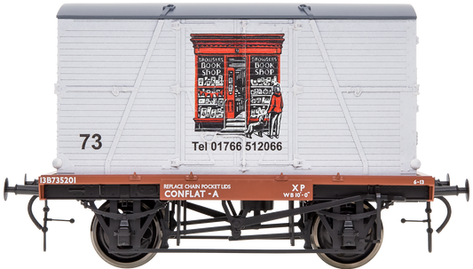 Ventilated Van Browsers Bookshop - Weathering