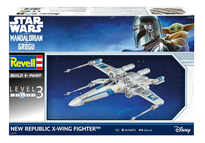 06791 The Mandalorian: New Republic X-Wing Fighter Revell Model Kit