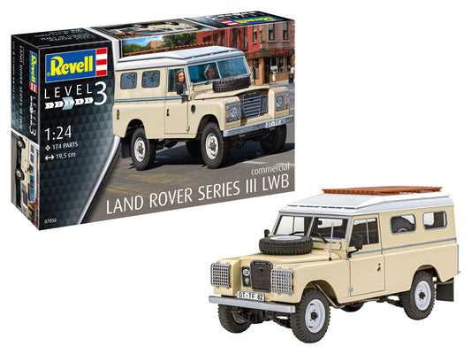 Land Rover Series III LWB Commercial (1:24 Scale) Kit