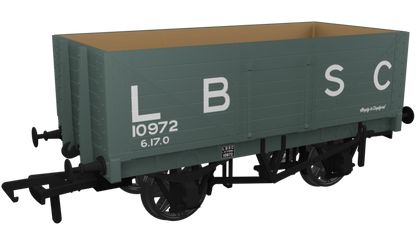 LBSCR 12T 7 Plank Coal Wagon (SR Dia.1373) LB&SCR No.10972