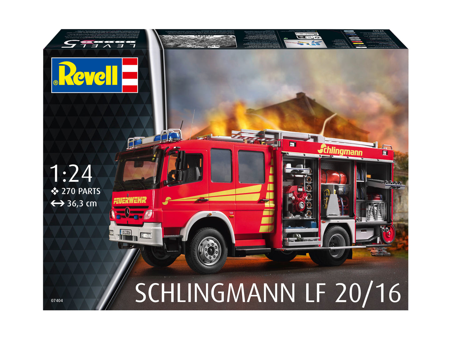 Schlingmann LF 20/16 Fire Engine Model Kit