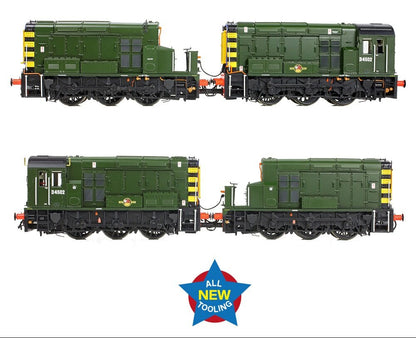 Class 13 D4502 BR Green (Wasp Stripes) Diesel Locomotive