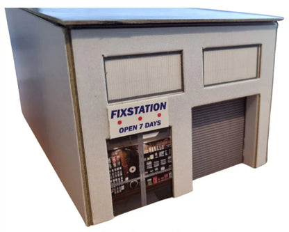 1:76 Scale Modern Industrial Units Model Card Kit (Pack of 2)