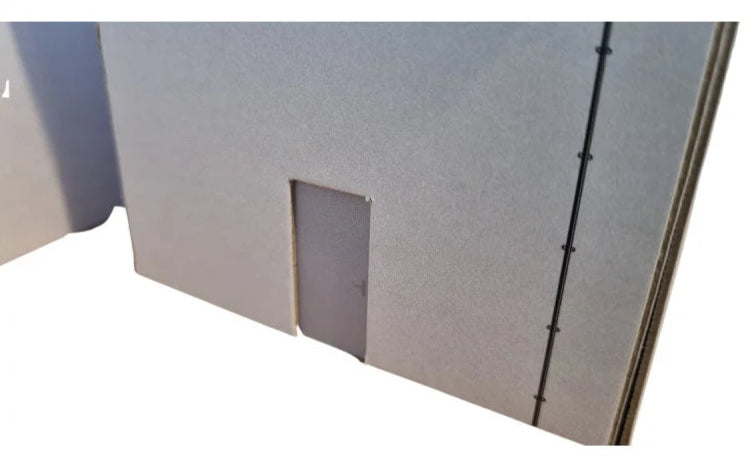 1:76 Scale Modern Industrial Units Model Card Kit (Pack of 2)