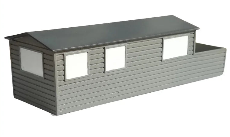 076-1000 1:76 Scale Hand Painted Resin Static Caravan Model