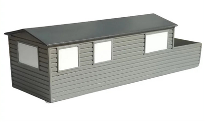 076-1000 1:76 Scale Hand Painted Resin Static Caravan Model