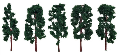 1:76 Scale Tall Trees Scenery (Pack of 5)