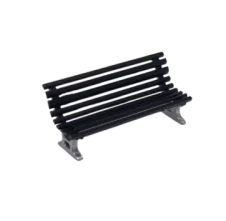 1:76 Scale Station Benches (Pack of 5)