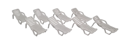 Sun Loungers Model Kit