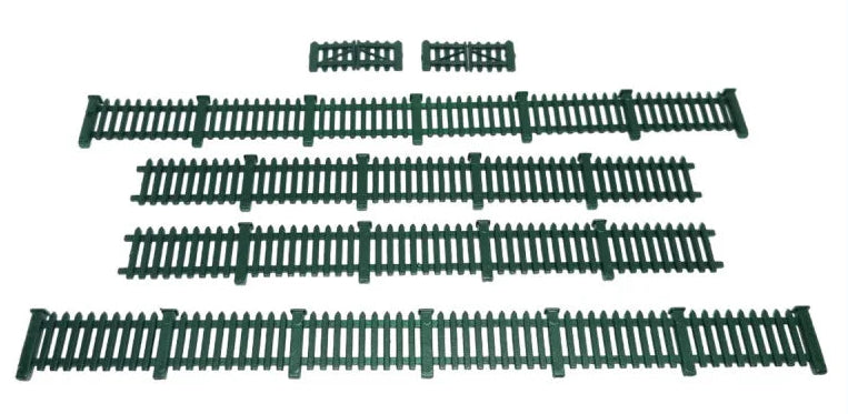 1:76 Scale Dark Green Fencing