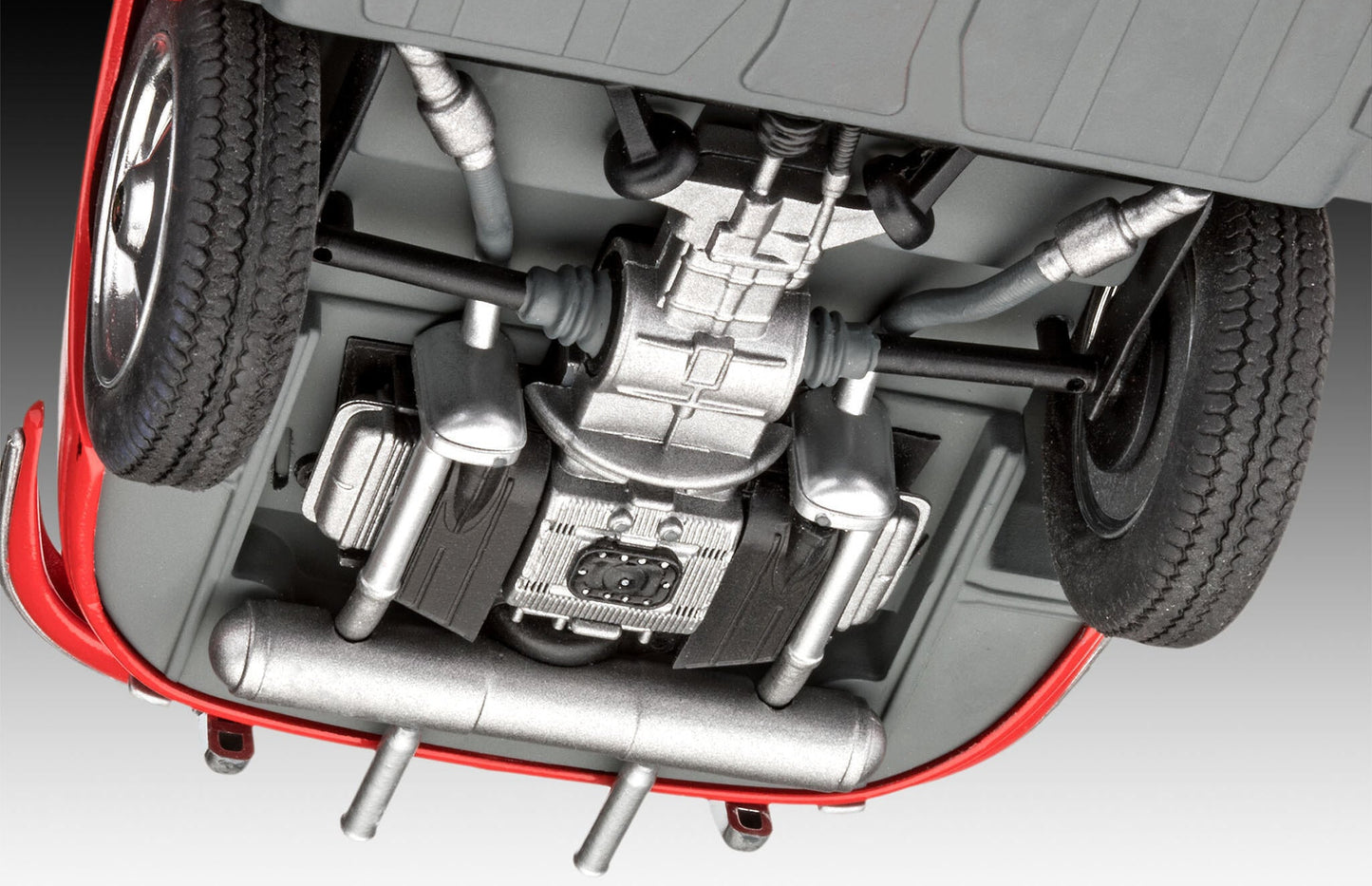 Porsche 356B Coupe 75 Years Plastic Model Kit