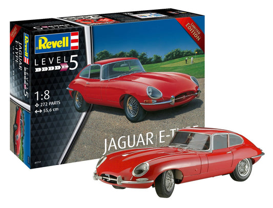 Jaguar E-Type (1:8 Scale) Model Kit