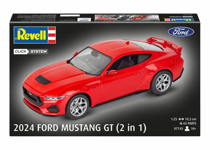 07743 2024 Ford Mustang GT (easy-click) Model Kit